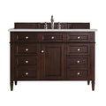 Brittany 48 Single Cabinet Burnished Mahogany