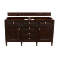 Brittany 60 Double Cabinet Burnished Mahogany