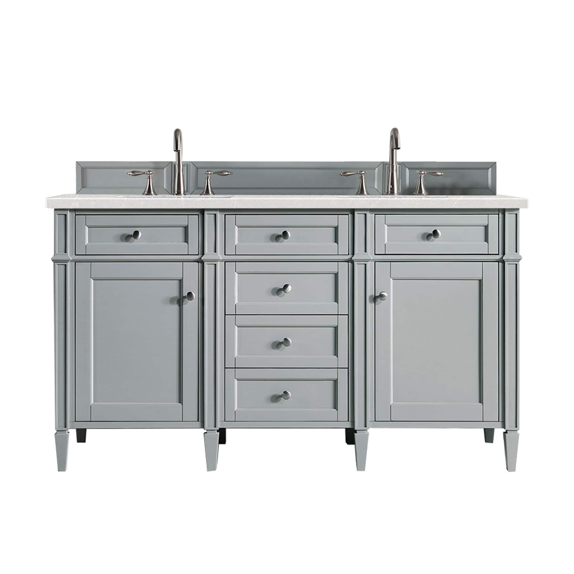Brittany 60 Double Cabinet Urban Gray