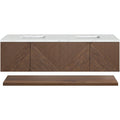 James Martin Vanities D200 V72 Fenc Marcello 72 Wall Mounted Double