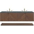 James Martin Vanities D200 V72 Fpbl Marcello 72 Wall Mounted Double