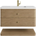 James Martin Vanities D640 V36 3Wz Allamari 36 Wall Mounted Single