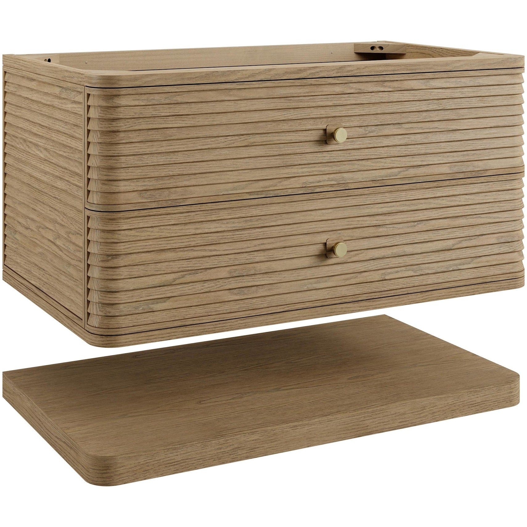 James Martin Vanities D640 V36 Allamari 36 Wall Mounted Single Basin