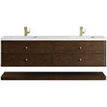James Martin Vanities D640 V72 3Wz Allamari 72 Wall Mounted Double