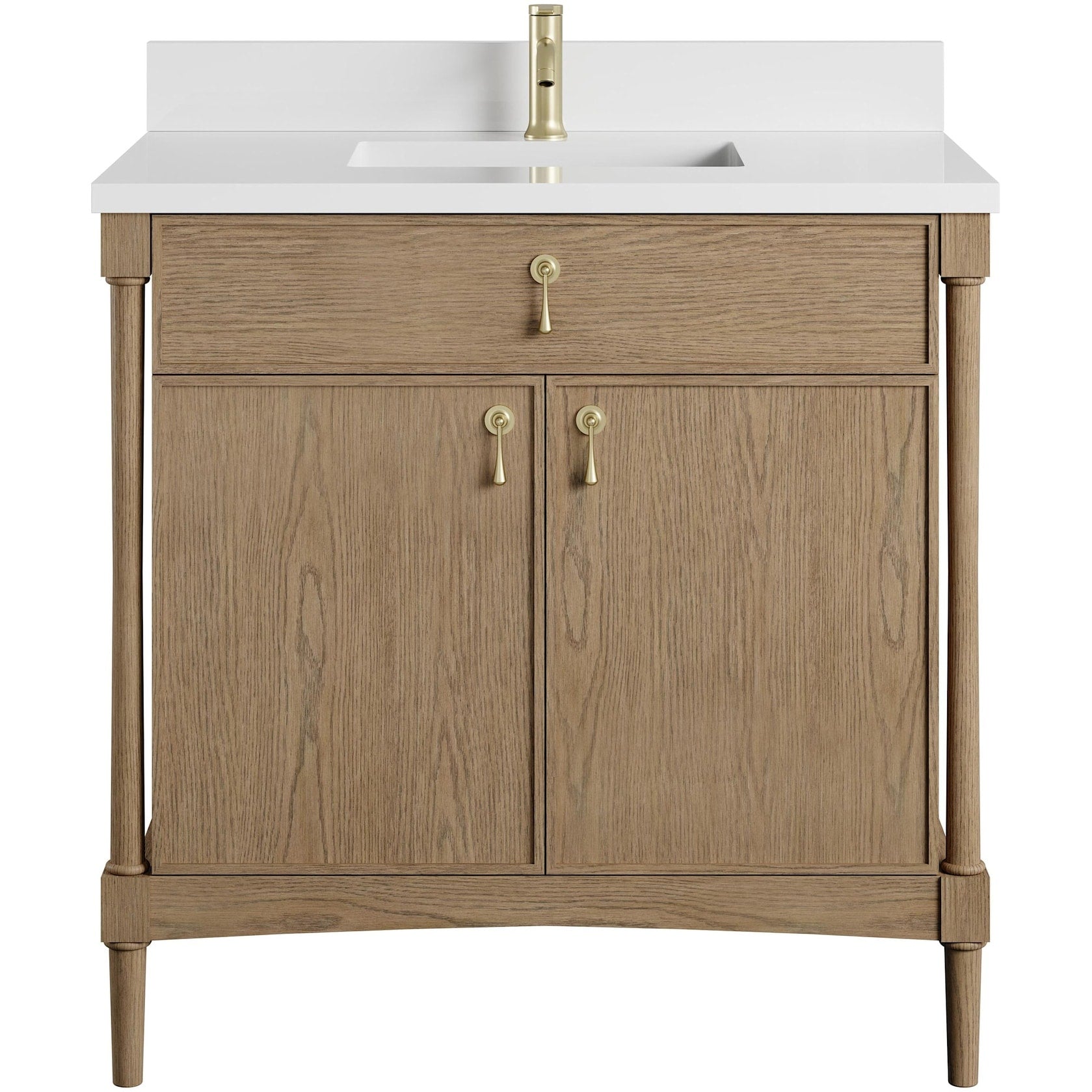 James Martin Vanities D680 V36 1Wz Kinnsden 36 Free Standing Single