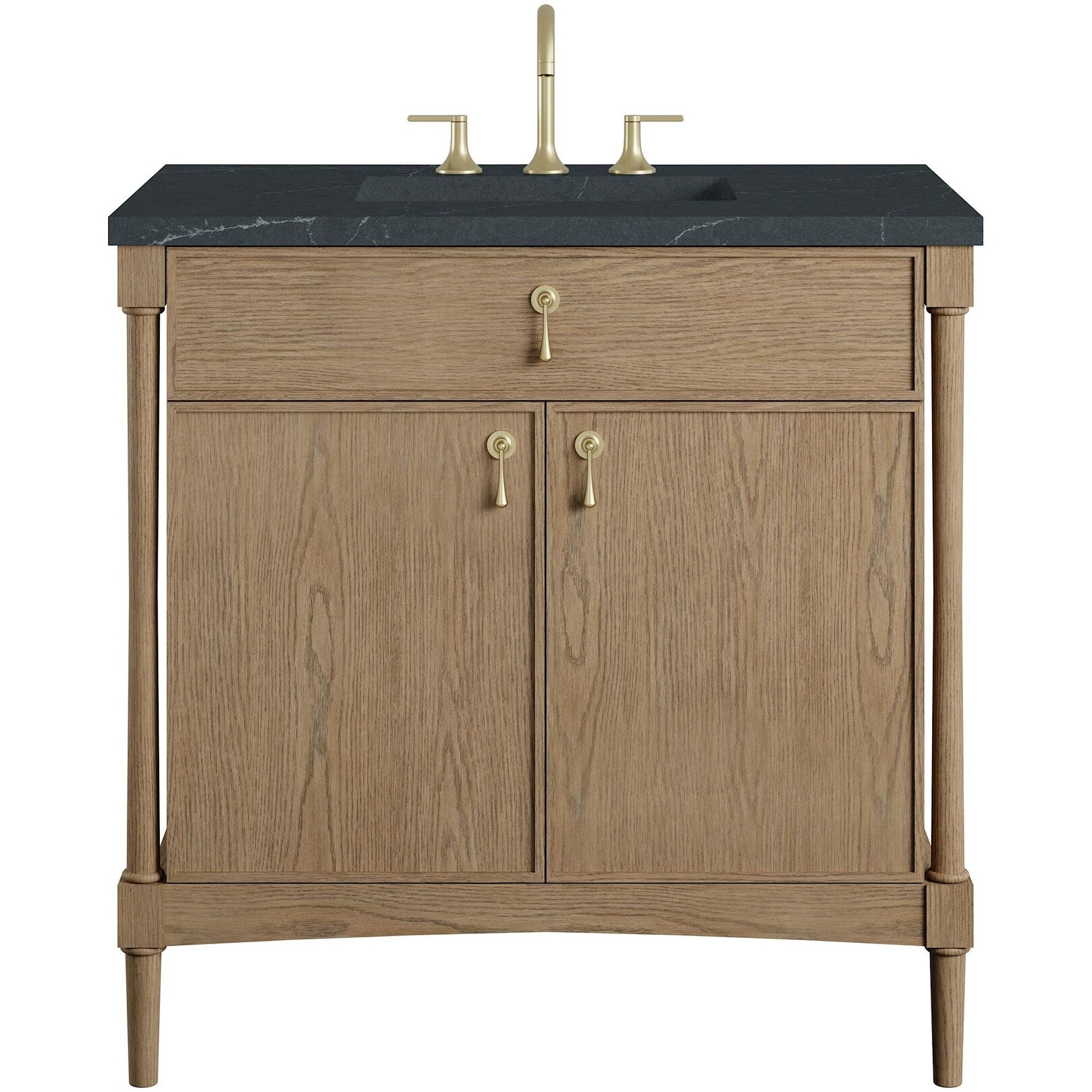 James Martin Vanities D680 V36 3Csp Kinnsden 36 Free Standing Single