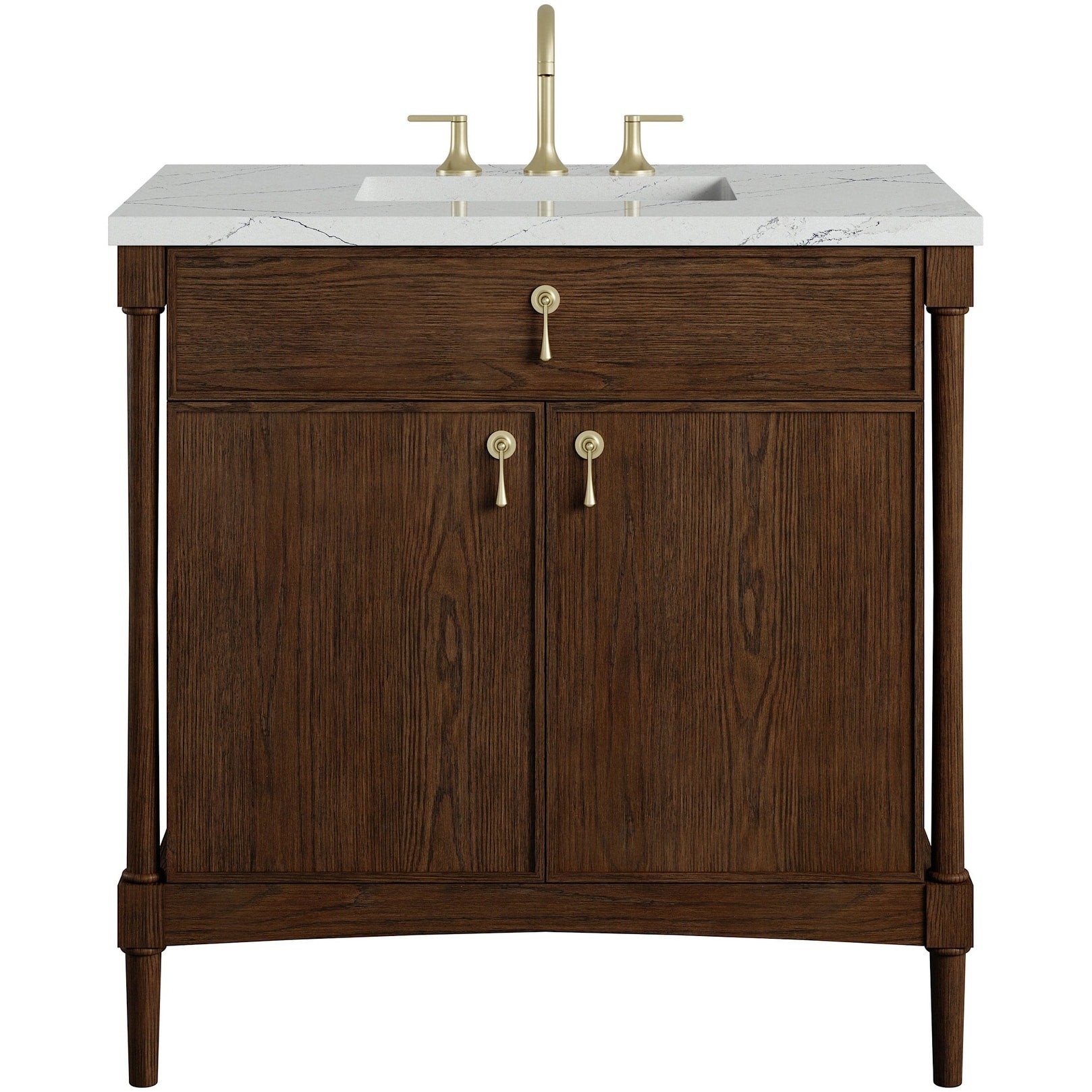 James Martin Vanities D680 V36 3Enc Kinnsden 36 Free Standing Single