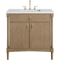 James Martin Vanities D680 V36 3Wz Kinnsden 36 Free Standing Single
