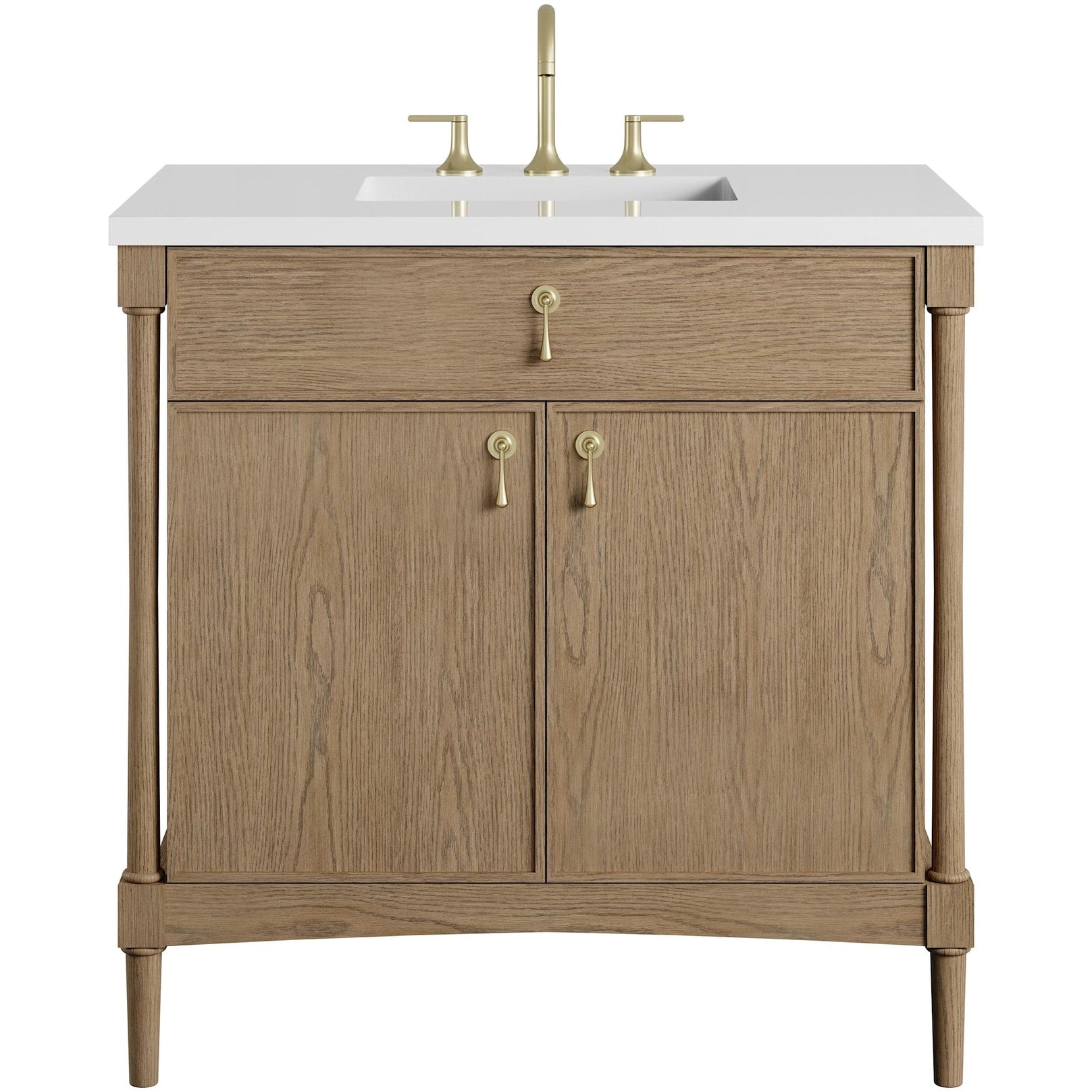 James Martin Vanities D680 V36 3Wz Kinnsden 36 Free Standing Single