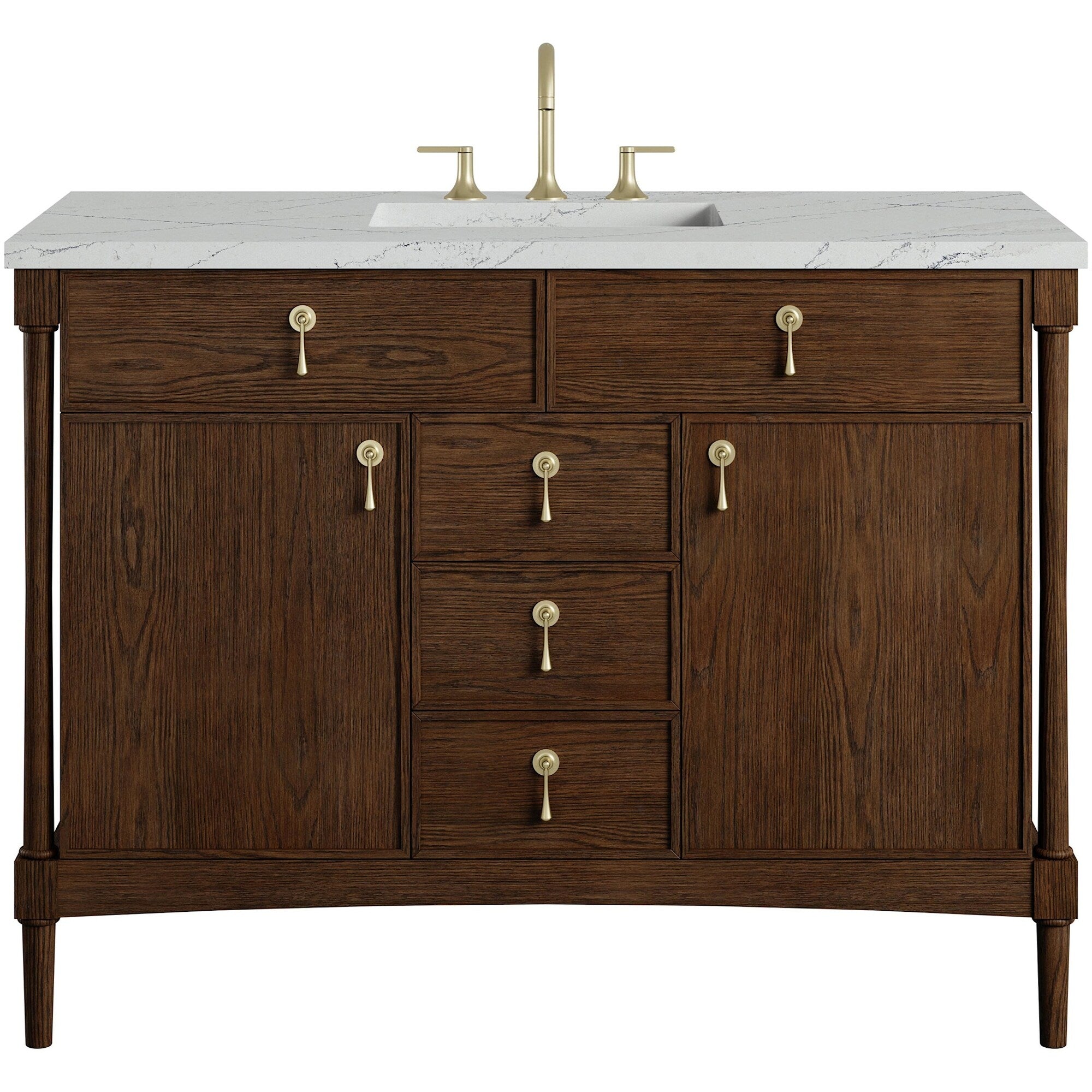 James Martin Vanities D680 V48 3Enc Kinnsden 48 Free Standing Single