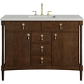 James Martin Vanities D680 V48 3Ldl Kinnsden 48 Free Standing Single