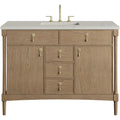 James Martin Vanities D680 V48 3Sfr Kinnsden 48 Free Standing Single