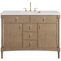 James Martin Vanities D680 V48 3Wz Kinnsden 48 Free Standing Single