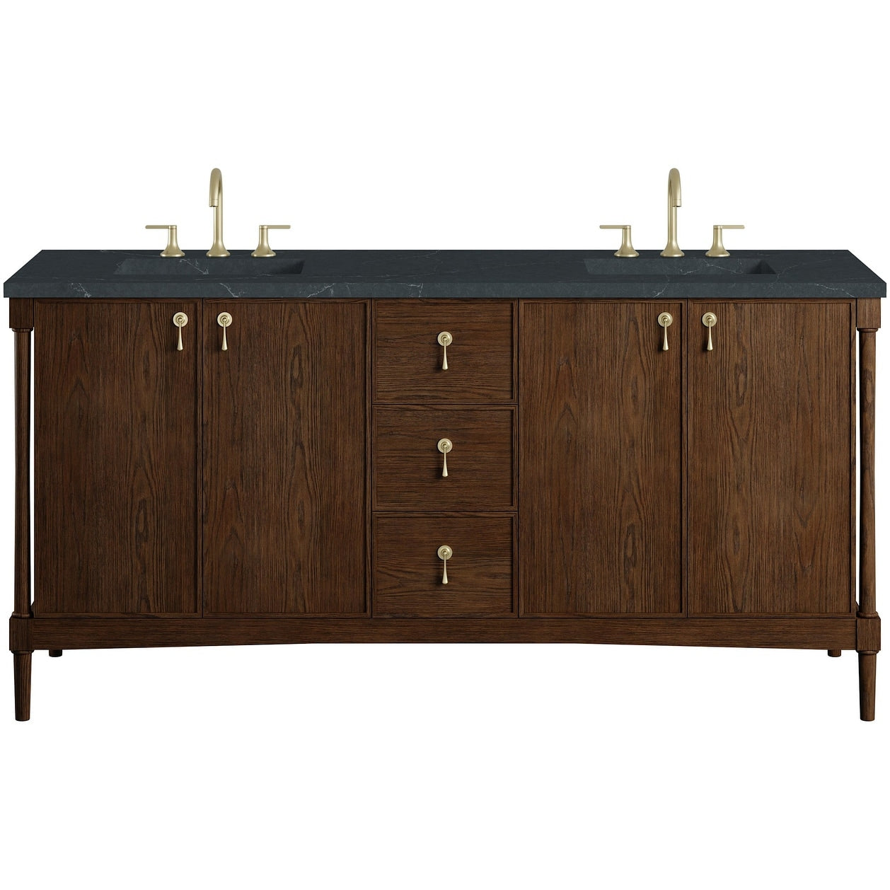 James Martin Vanities D680 V72 3Csp Kinnsden 72 Free Standing Double