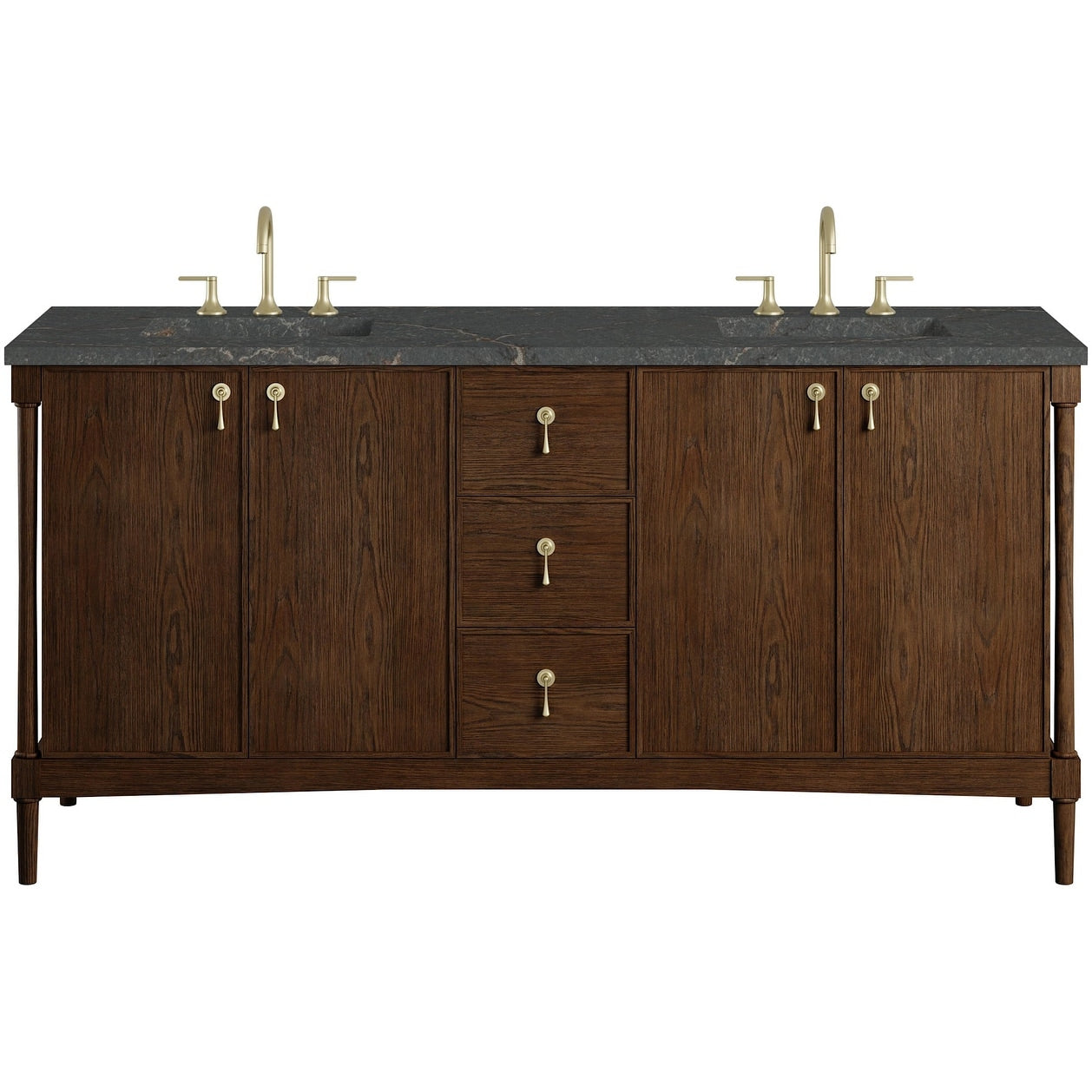 James Martin Vanities D680 V72 3Pbl Kinnsden 72 Free Standing Double