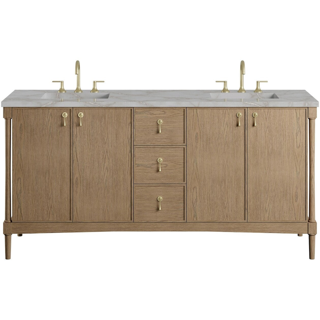James Martin Vanities D680 V72 3Vsl Kinnsden 72 Free Standing Double