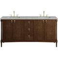 James Martin Vanities D680 V72 Fvsl Kinnsden 72 Free Standing Double
