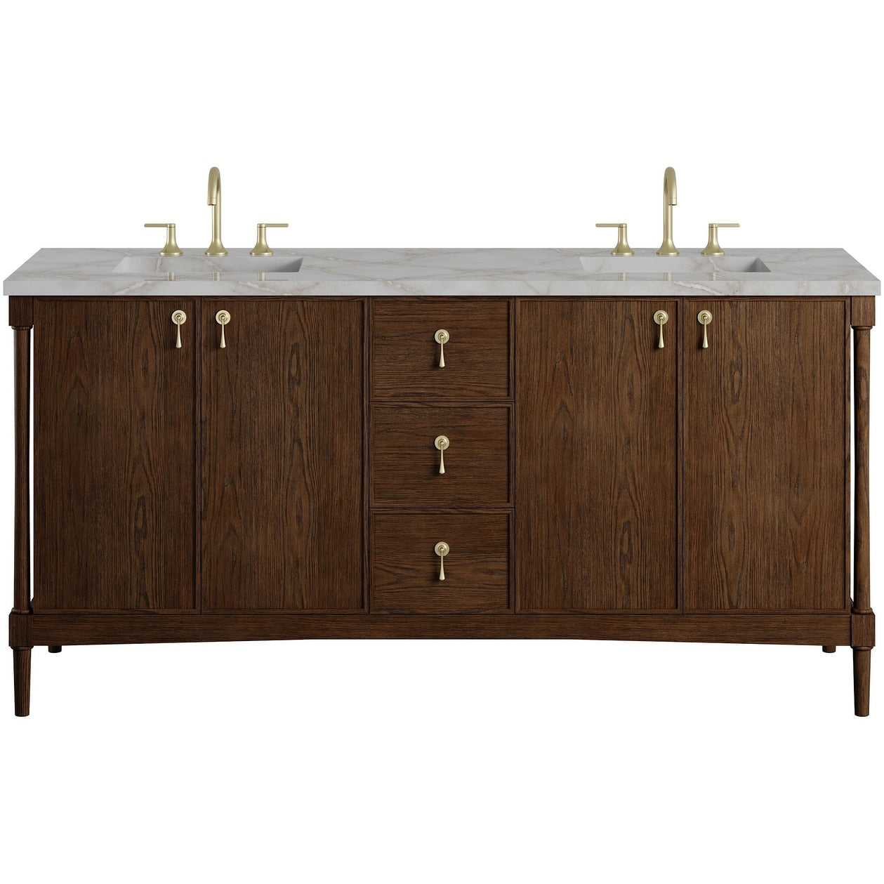 James Martin Vanities D680 V72 Fvsl Kinnsden 72 Free Standing Double