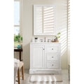 De Soto 36 Single Vanity Bright White
