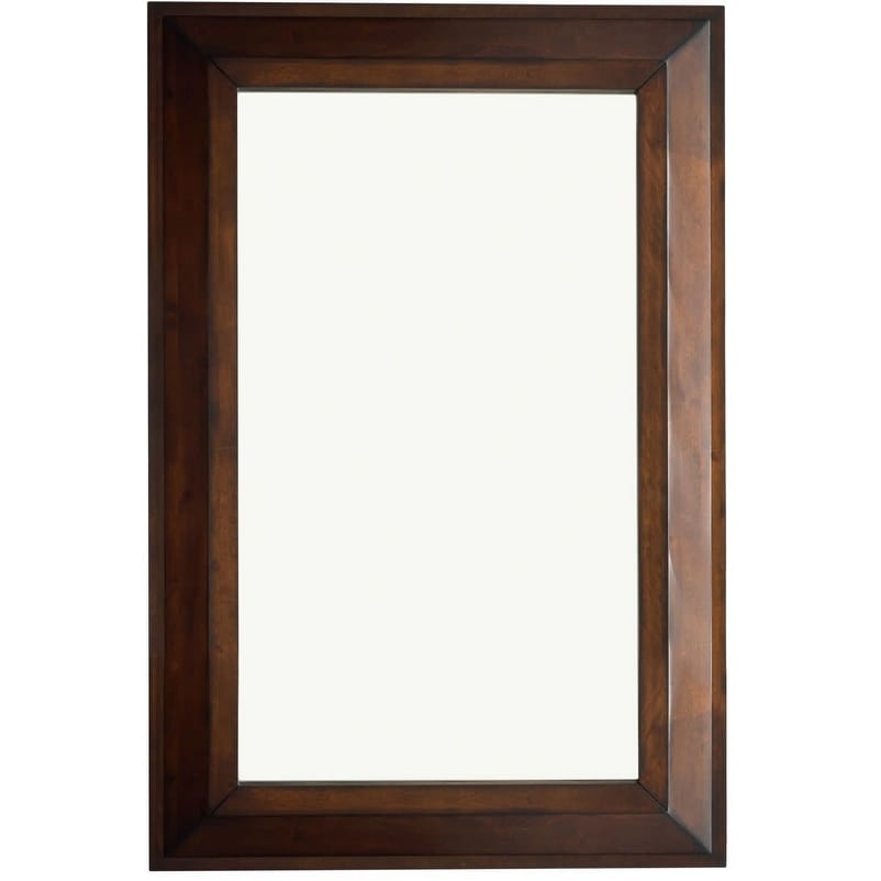 James Martin Vanities 620 M28 Portland 42 X 28 Framed Bathroom Mirror Whitewashed Walnut