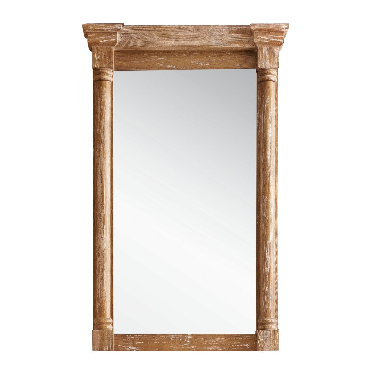 James Martin Vanities 238 107 M27 Savannah 43 X 27 Framed Bathroom Mirror Cottage White