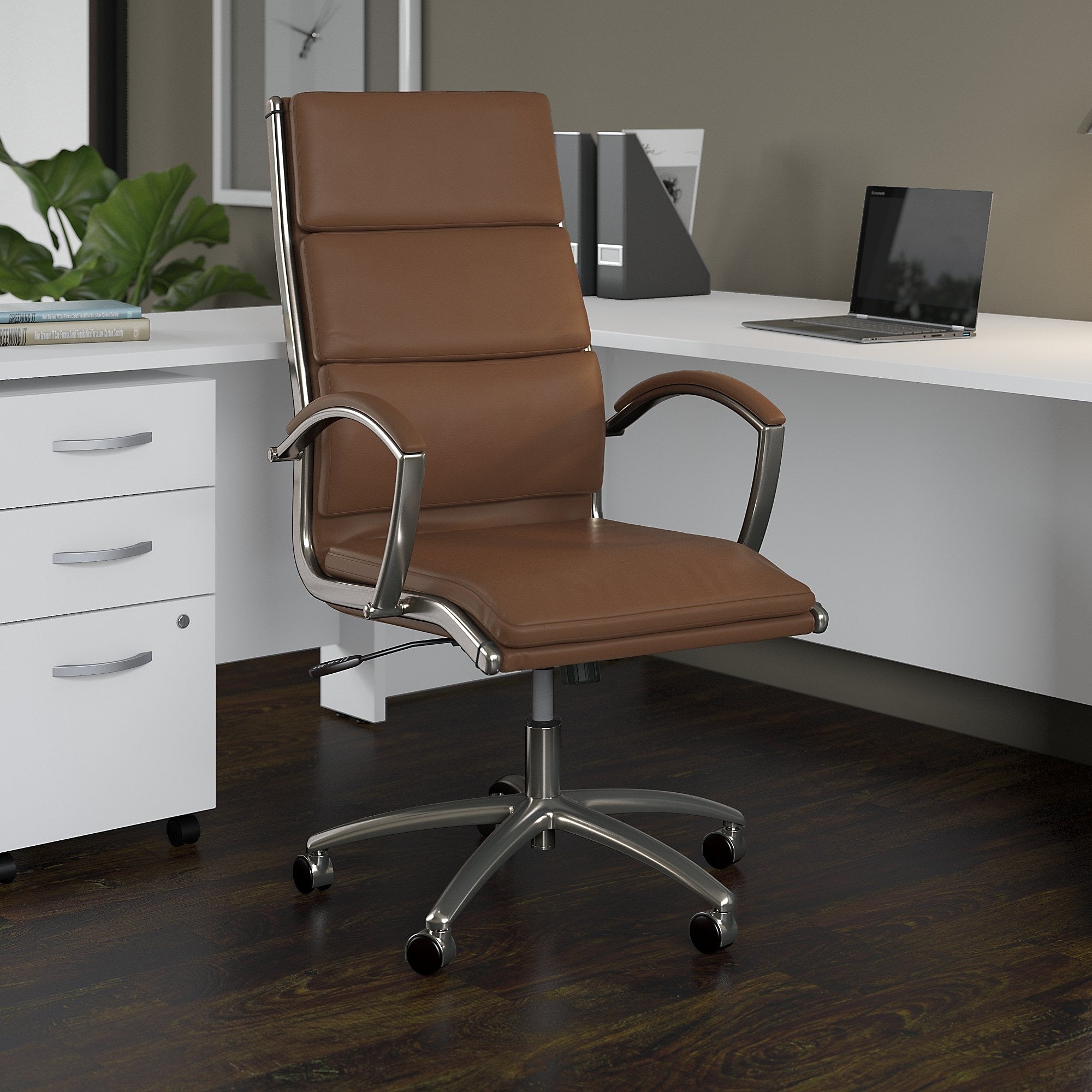 Jamestown High Back Executive Office Chair By Bush Business Furniture