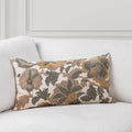 Jana Cotton Embroidered Throw Pillow