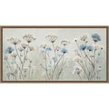 Jardin Azul Array By Patricia Pinto Framed Canvas Wall Art Print