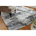 Jardin Sand Steel Handmade Area Rug 96 X 13