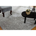 Jardin Vintage Zinc Cotton Chenille Handmade Area Rug 96 X 13