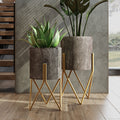 Jarvis Mid Century Modern Planters Set Of 2