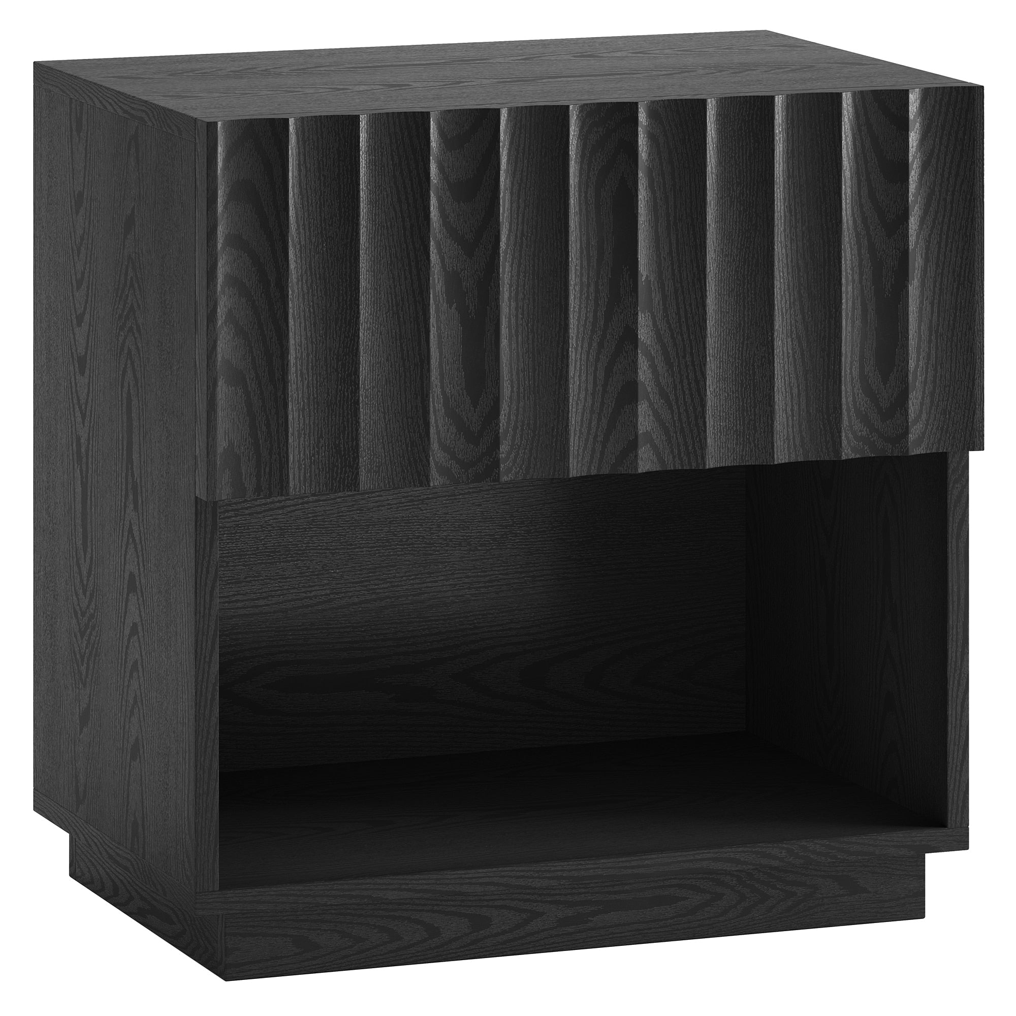 Jason 24 Wide Rectangular Fluted Nightstand
