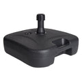Javlergo 3 In 1 Heavy Duty Umbrella Base Stackable Sand Water Fillable Patio Weights Portable Hdpe Stand For Outdoor Umbrellas
