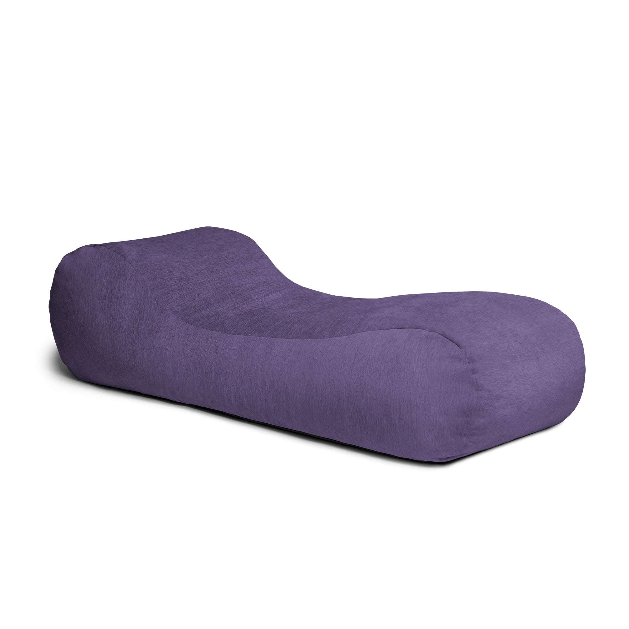 Jaxx Arlo Bean Bag Chaise Lounge Chair With Chenille Cover
