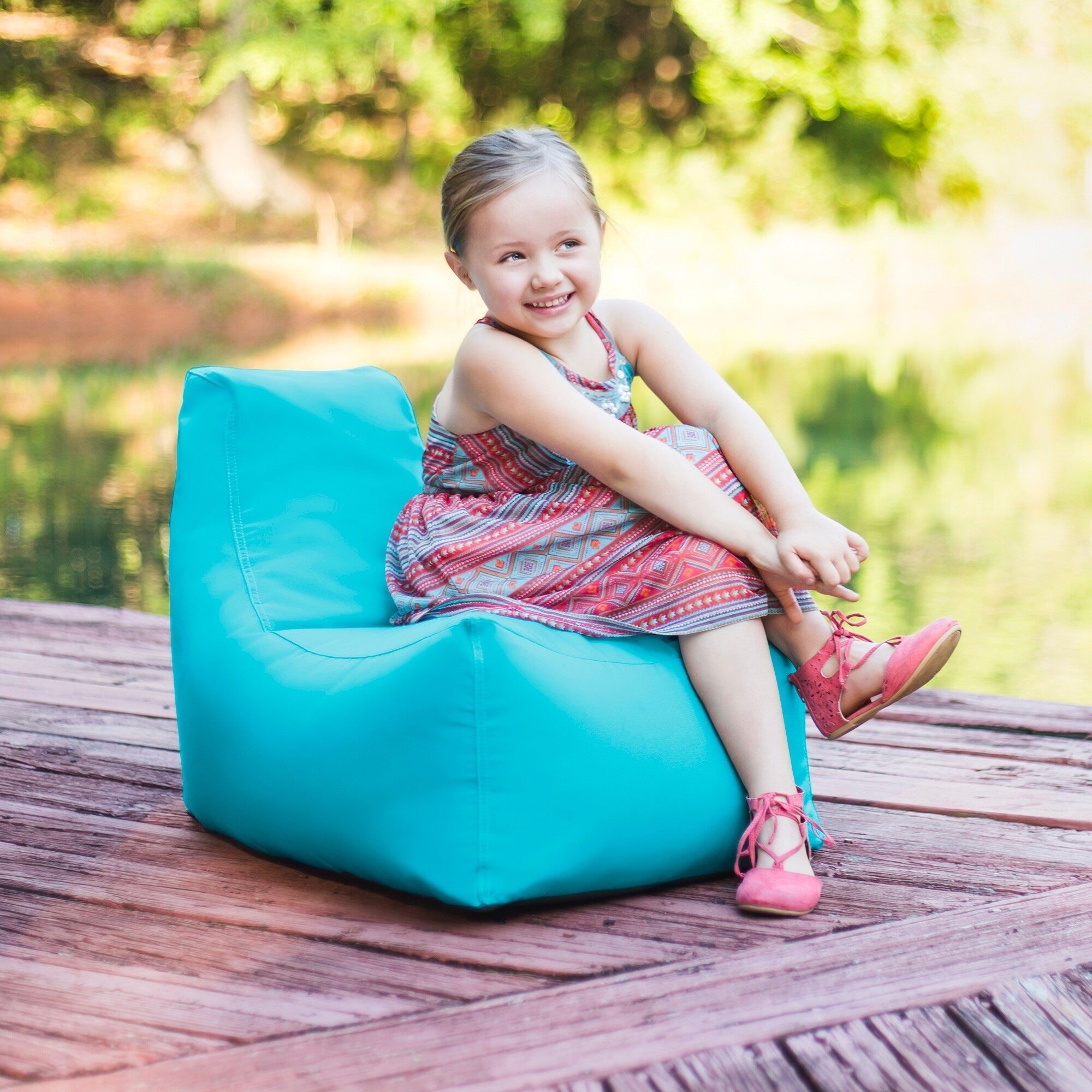 Payung Kids Outdoor Patio Bean Bag Chair By Havenside Home