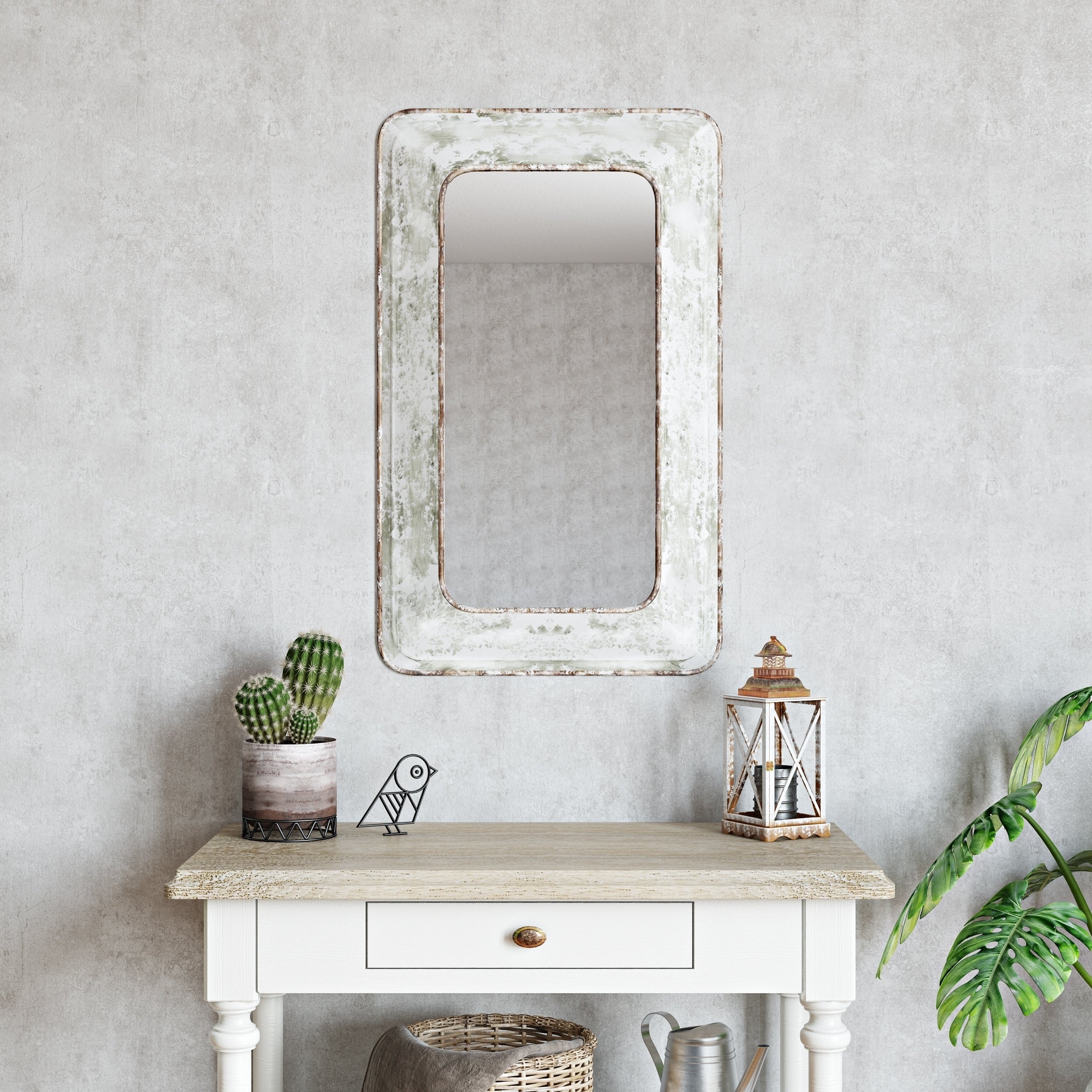 The Gray Barn Pollyanna Farmhouse Wall Mirror