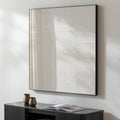 Jayla Antiqued Tile Contemporary Wall Mirror Black Clear 42 X 42
