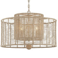 Jayna 4 Light Burnished Silver Chandelier 25 W X 16.5 H