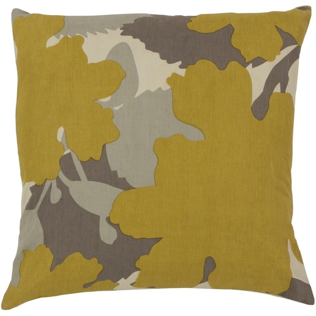 Jef Designs Decorative Marshall 18 In. Poly Or Feather Down Filled Throw Pillow