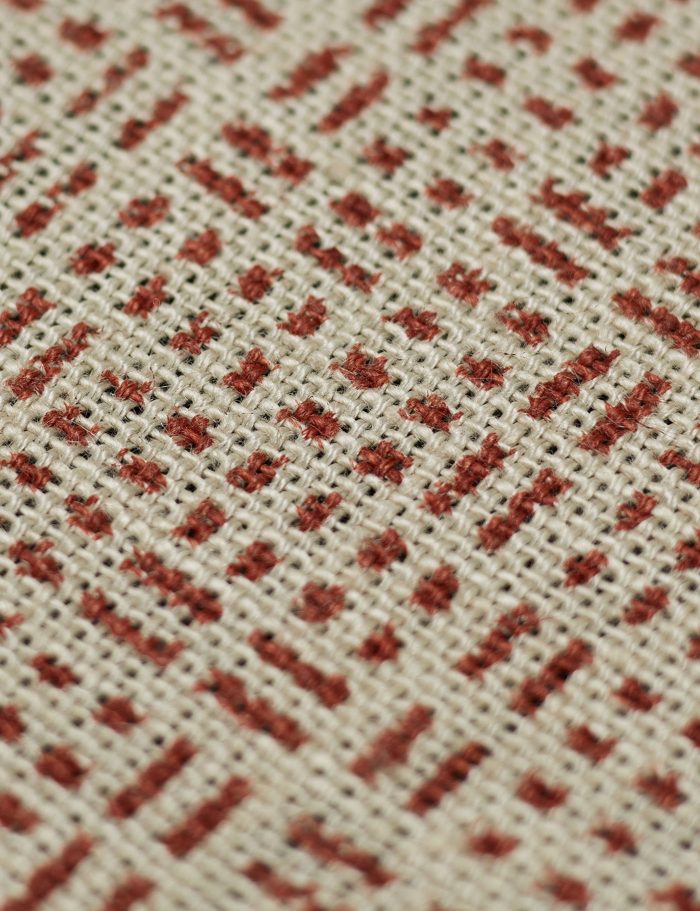 Jemez Fabric Swatch, Madder by Kufri