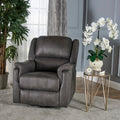 Jennette Microfiber Swivel Gliding Recliner By Christopher Knight Home