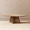 Jennifer Taylor Home Clarence 49 Reclaimed Pine Solid Wood Coffee Table Antique Natural Brown Reclaimed Pine Wood