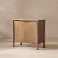 Jennifer Taylor Home Nolan 38 2 Door Reclaimed Pine Accent Cabinet Antique Natural Brown Reclaimed Pine Wood