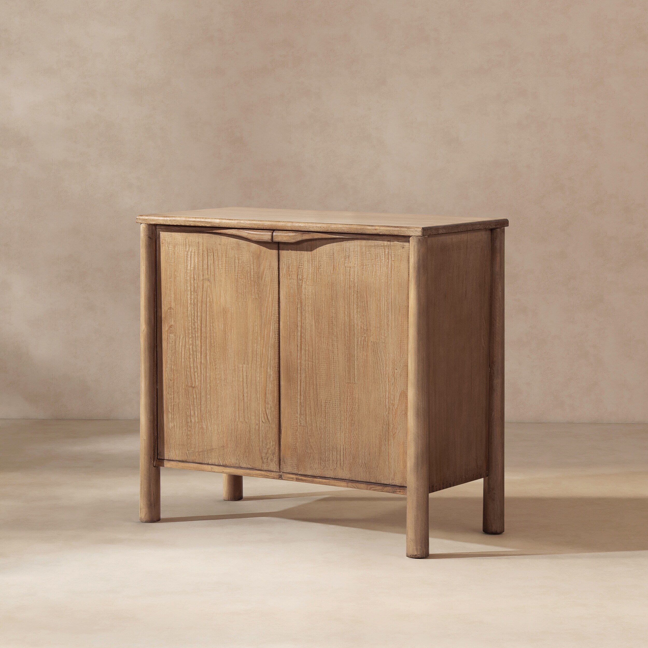 Jennifer Taylor Home Nolan 38 2 Door Reclaimed Pine Accent Cabinet Antique Natural Brown Reclaimed Pine Wood