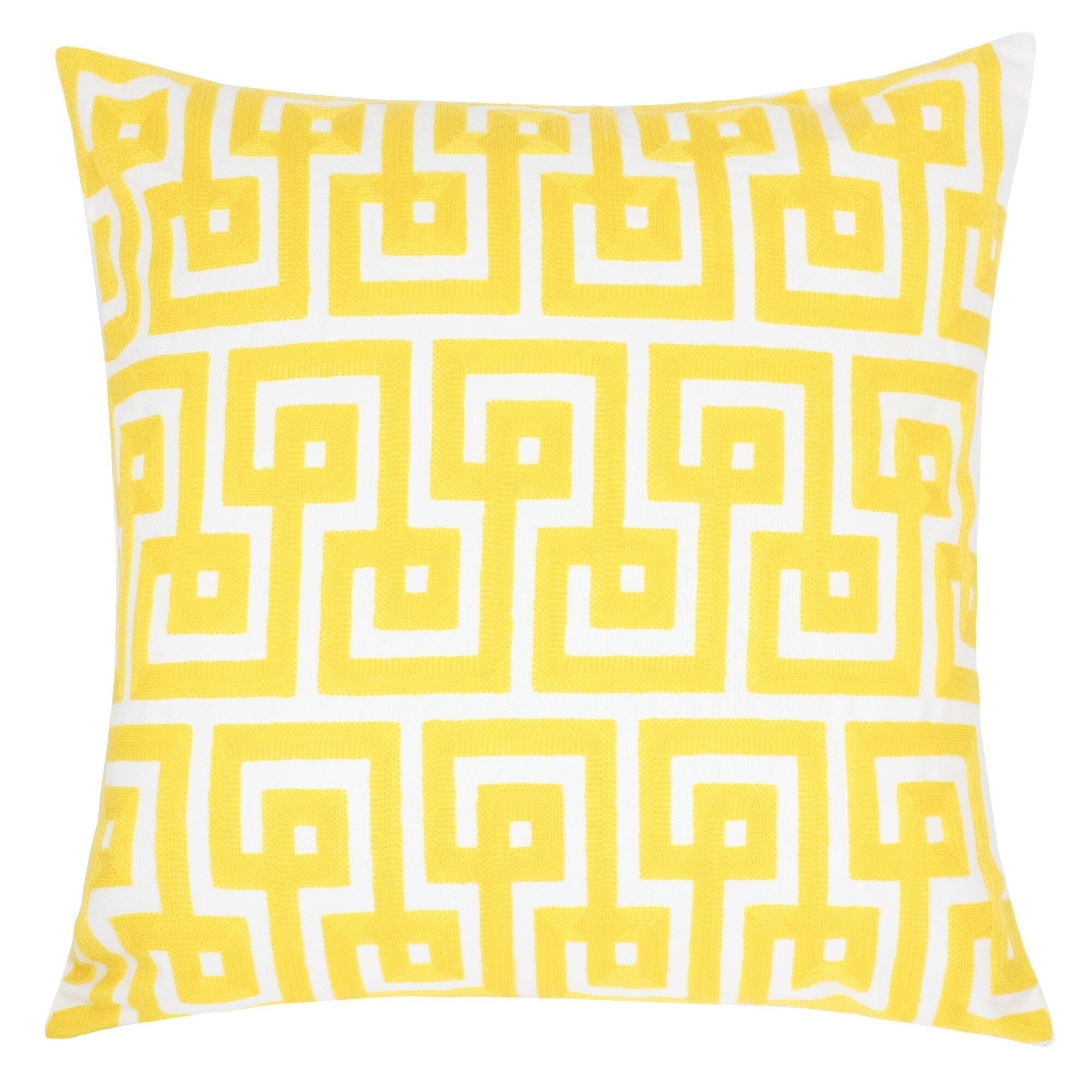 Jenny Cotton 20 Square Decorative Throw Pillow