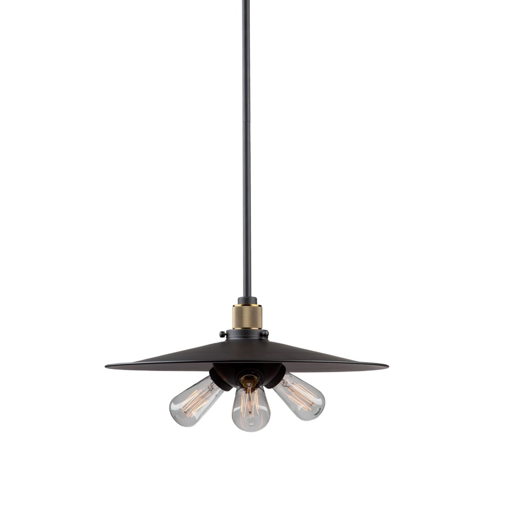 Artcraft Lighting Jersey Matte Black Metal Pendant