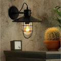 Jess 1 Light Black 11 Inch Edison Wall Lamp With Bulb
