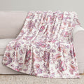 Jessica Simpson 50 X 60 Plush Throw Blankets