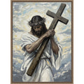 Jesus Christ By Hugo Framed Canvas Wall Art