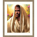 Jesus Peace By Salaam Muhammad Wood Framed Wall Art Print